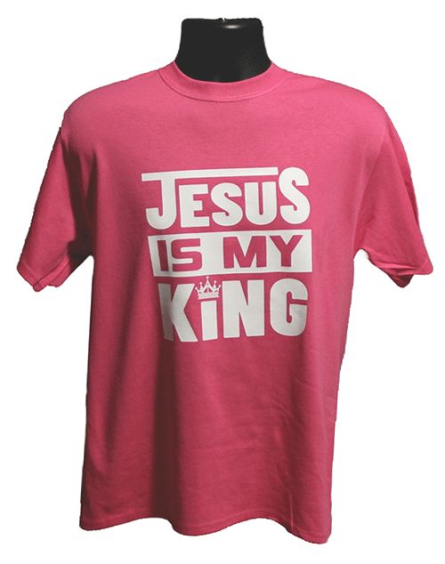 Inspirational Jesus Is My King Graphic Tee