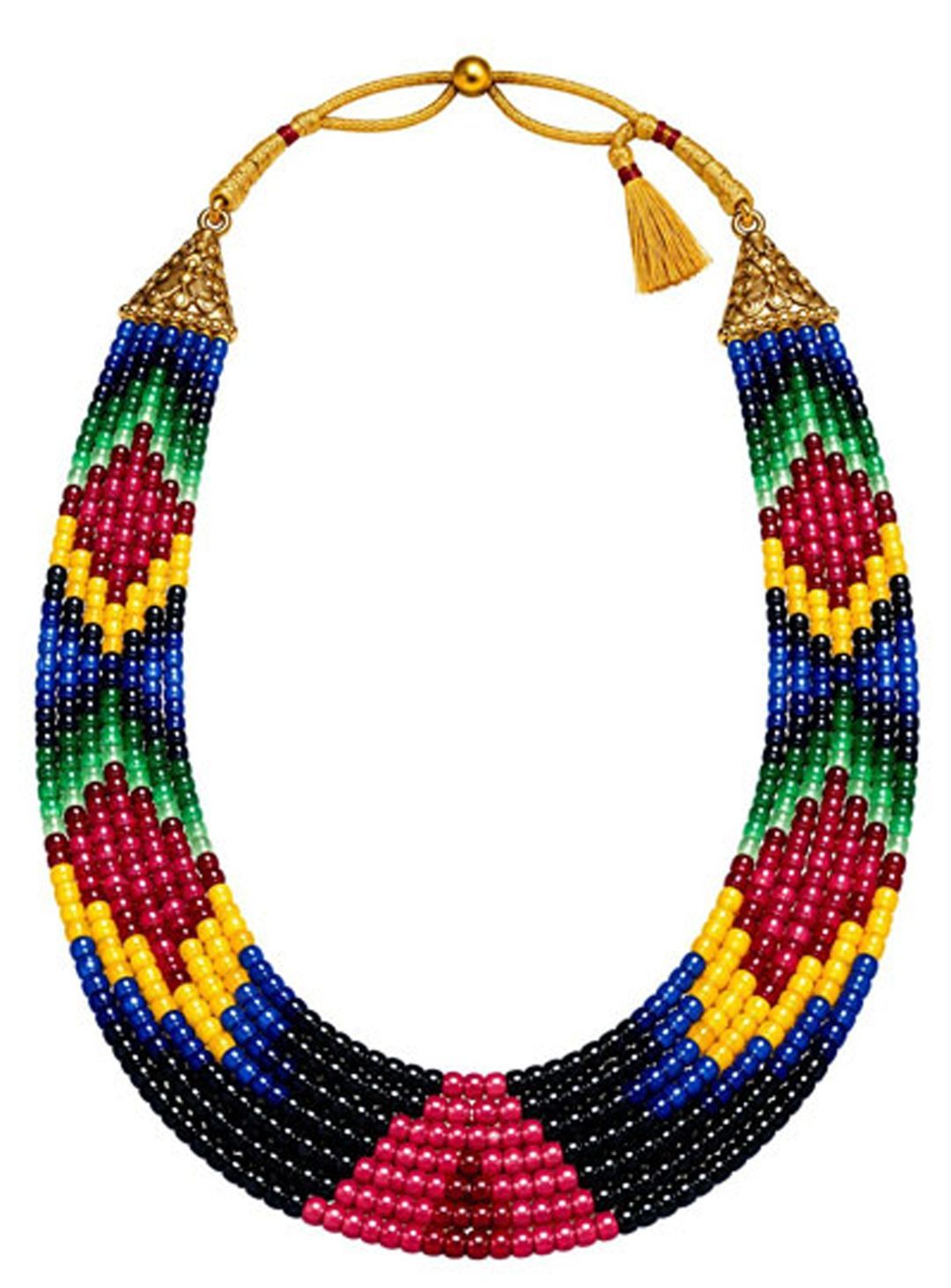 Sapphire Mosaic Necklace Sapphire Mosaic Necklace