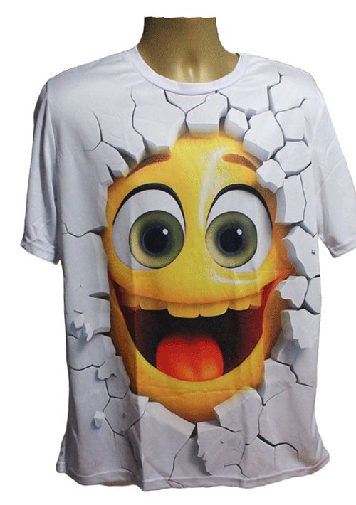 Face Graphic Tee – Style TS898