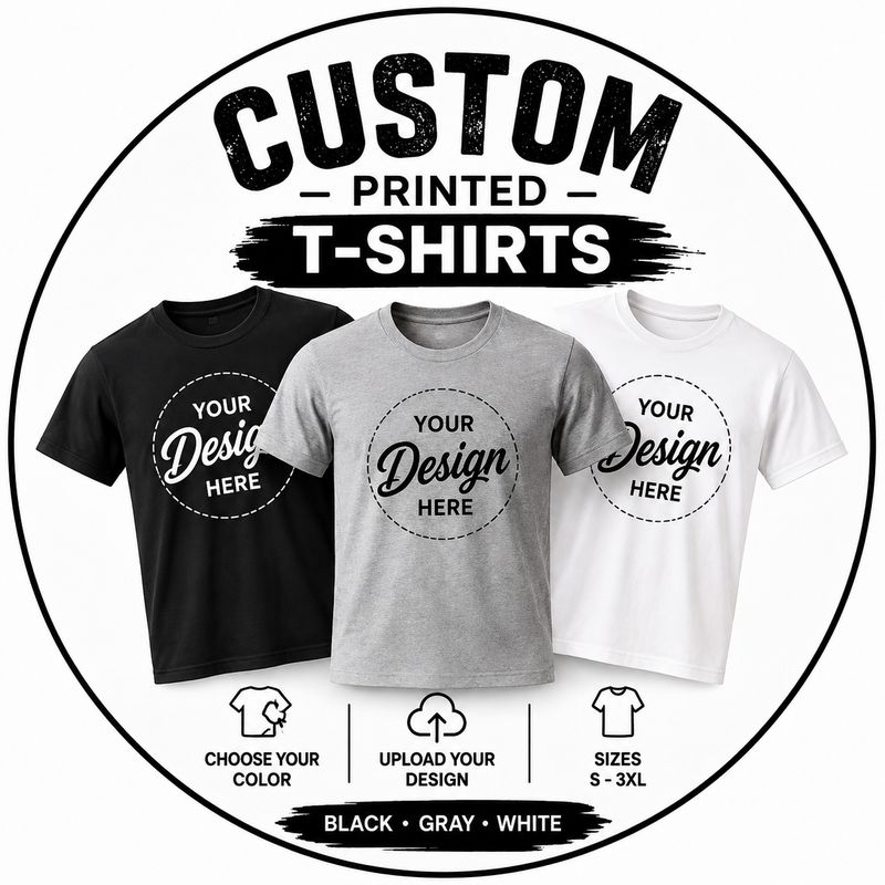 Custom Printed T-Shirt