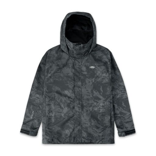 HYDRO JKT, Color: BLACK STORM CAMO, Size: M