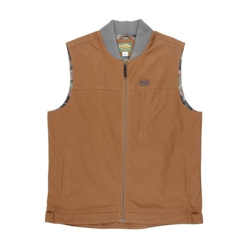 WHEELER VEST, Colour: TOBACCO, Size: L