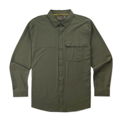 BIG PINE FIELD SHIRT, Colour: FOSSIL, Size: S