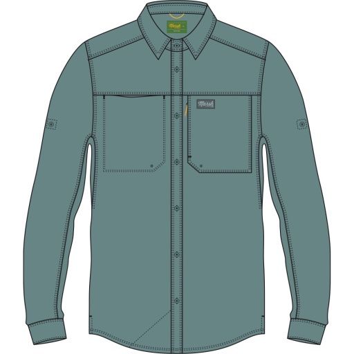LENWOOD LS, Colour: TRELLIS, Size: XL