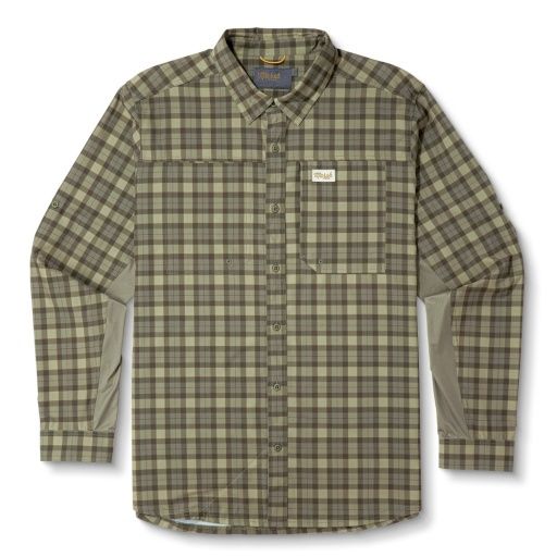 LENWOOD HG TECH LS, Colour: CANTEEN, Size: S