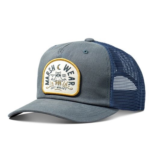 Campfire Trucker- Burnt Orange, Colour: GOBLIN BLUE