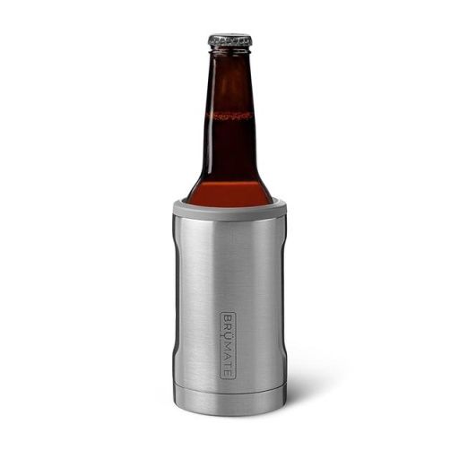 brumate hopsulator bott'l | insulated bottle cooler | stainless | 12oz bottles