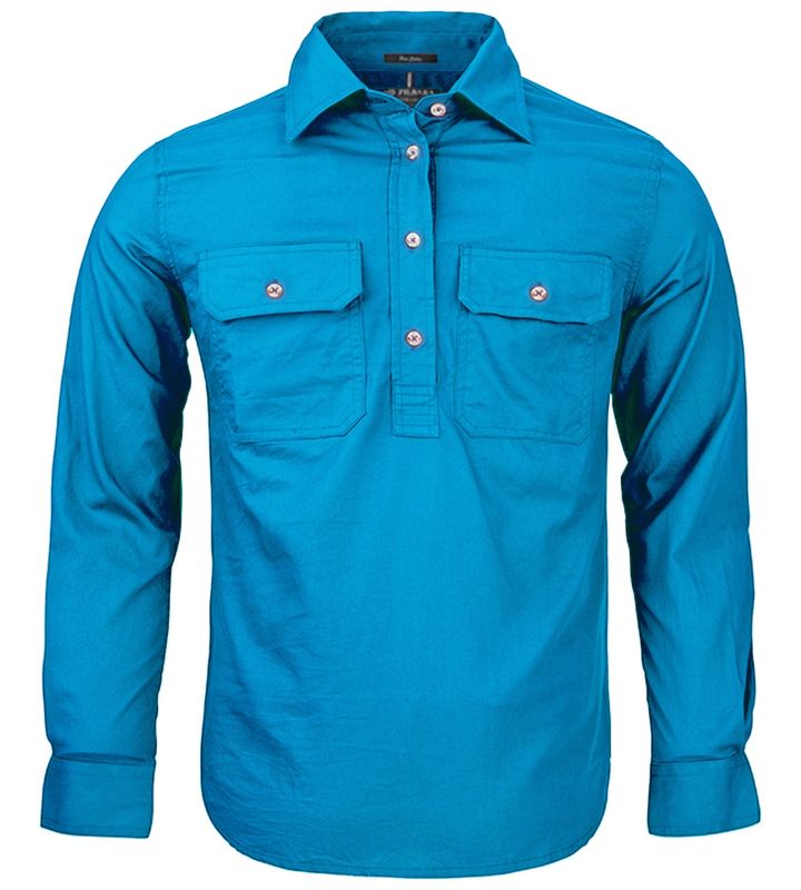 Pilbara Closed Front work shirts RMPC200CF