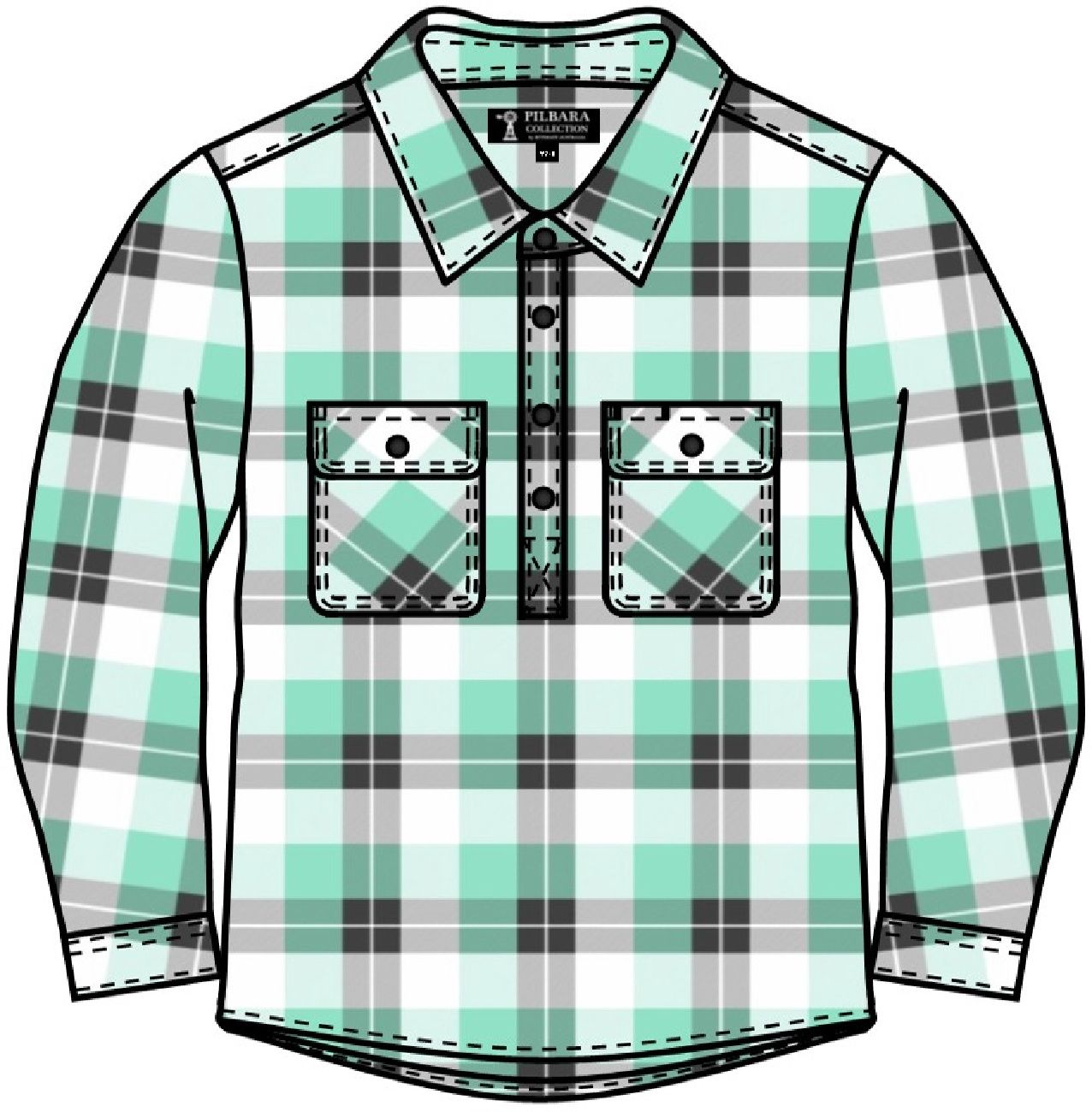 kids flannel shirts RM123KCF