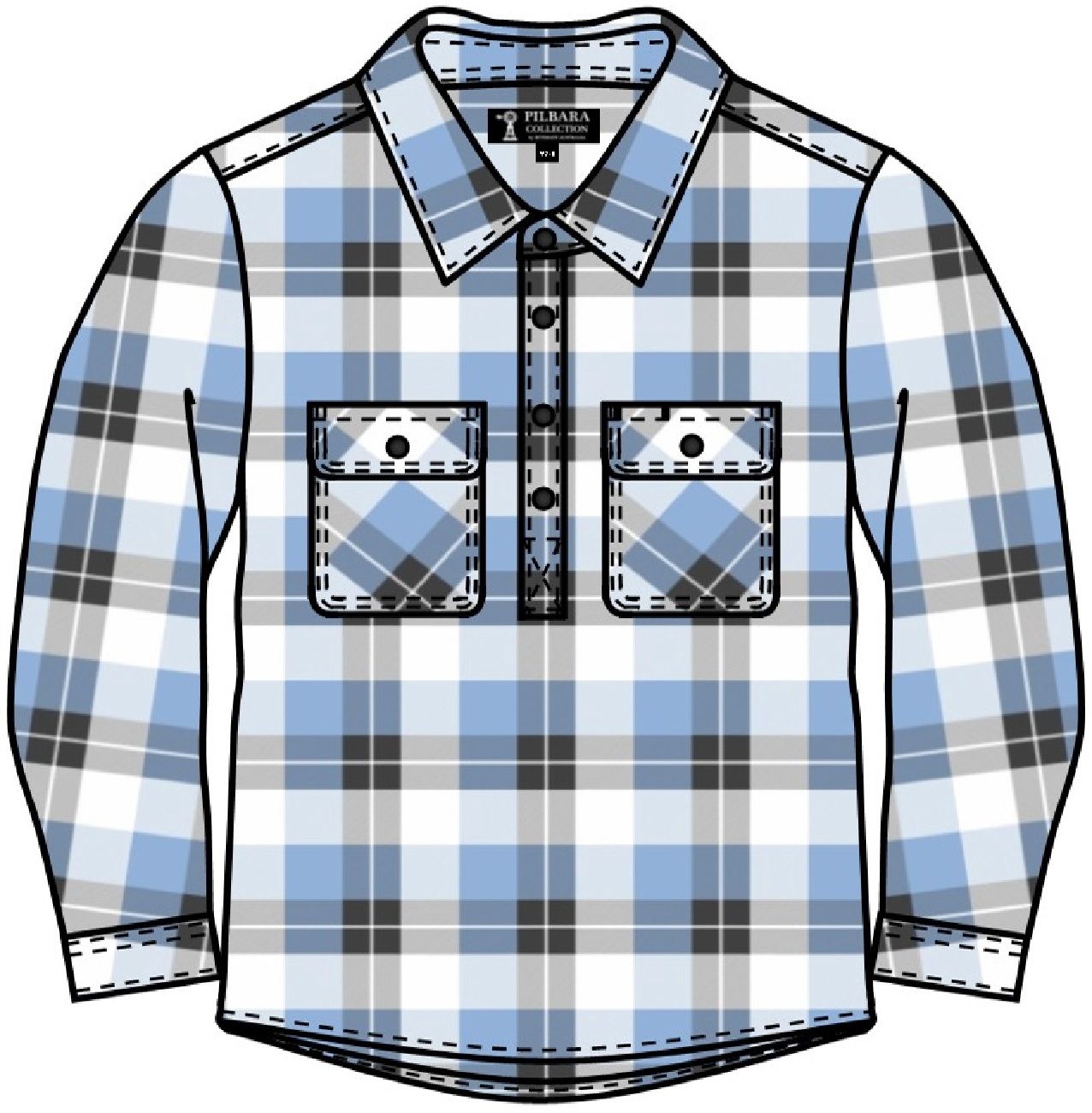 kids flannel shirts RM123KCF