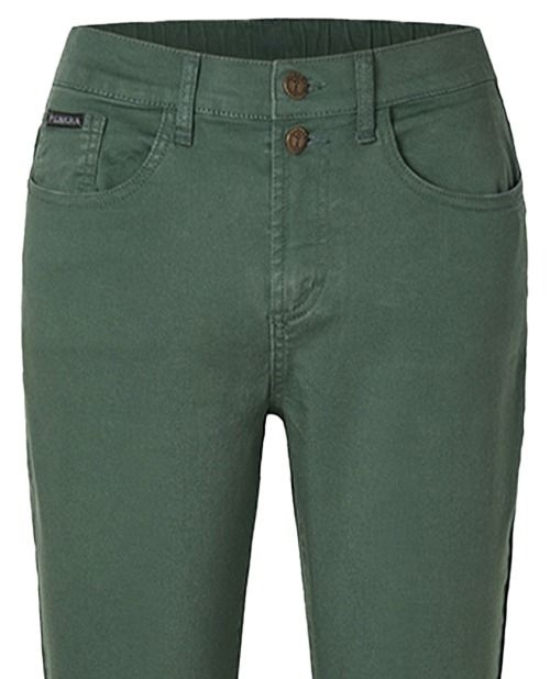 Bella Cotton Stretch Capri Jeants RMPC138, Colour: Finch, Size: xs