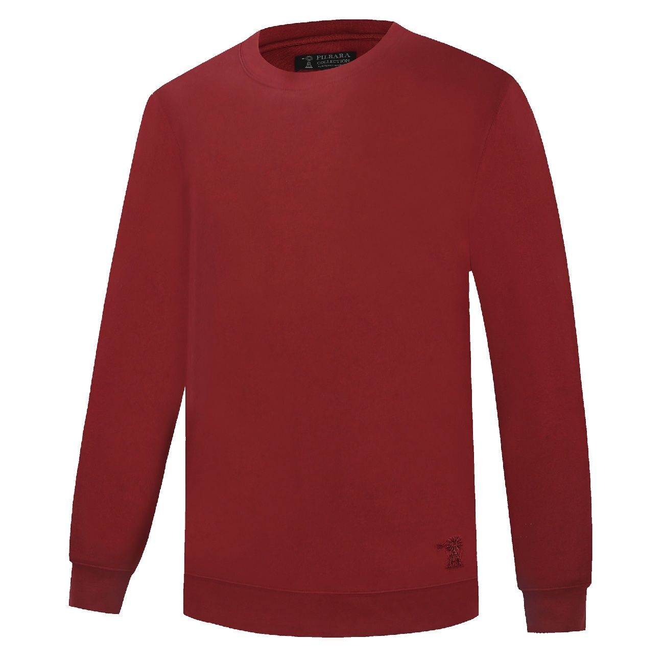 Mens Classic Crew Neck Fleece Pullover