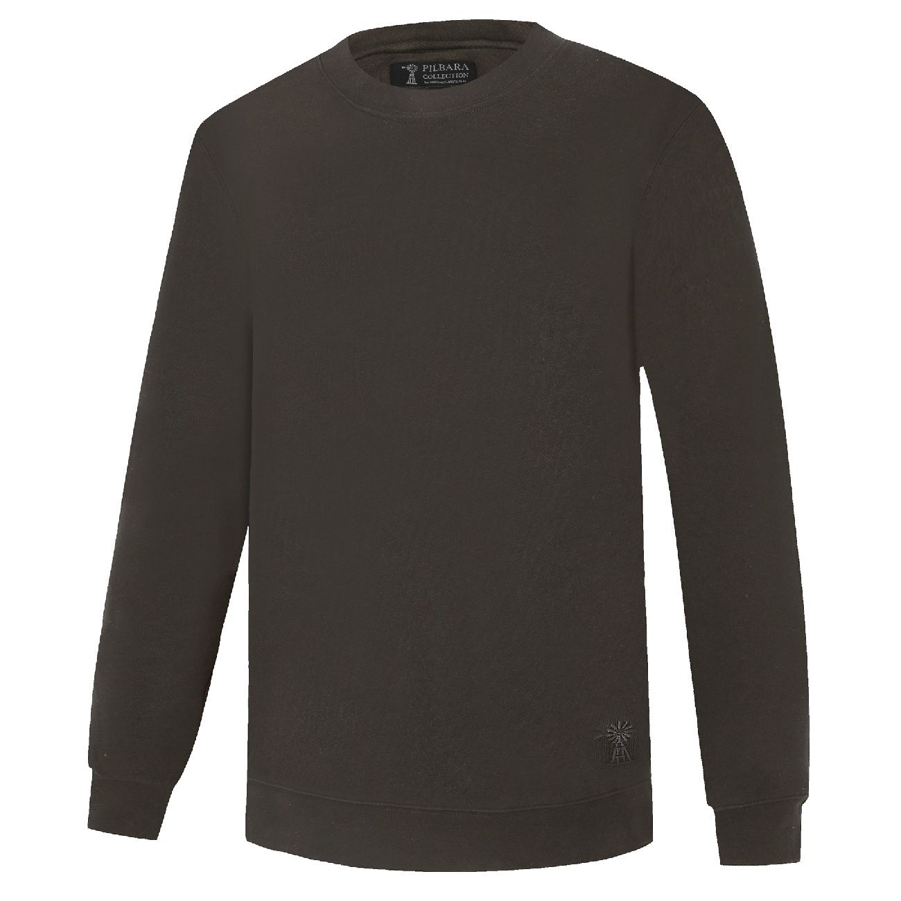 Mens Classic Crew Neck Fleece Pullover