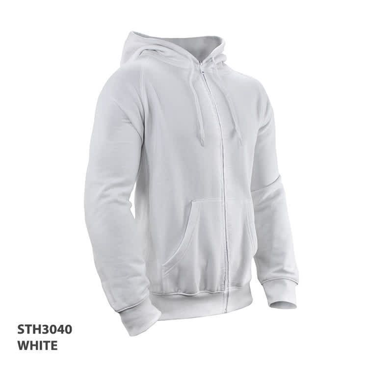 Grace Collection STH3040A Vogue Hoodies, Colour: White, Size: Med