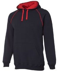 3CFHBCCX Mens Contrast Fleecy Hoodie