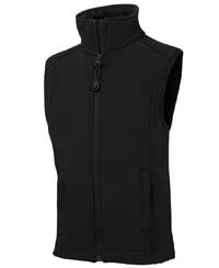 3WSVBCEX Mens W/Res Mens Vest, Colour: Black/Red, Size: XS