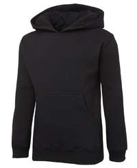 JB's Wear Kids Hoodies, Colour: Black, Size: 6