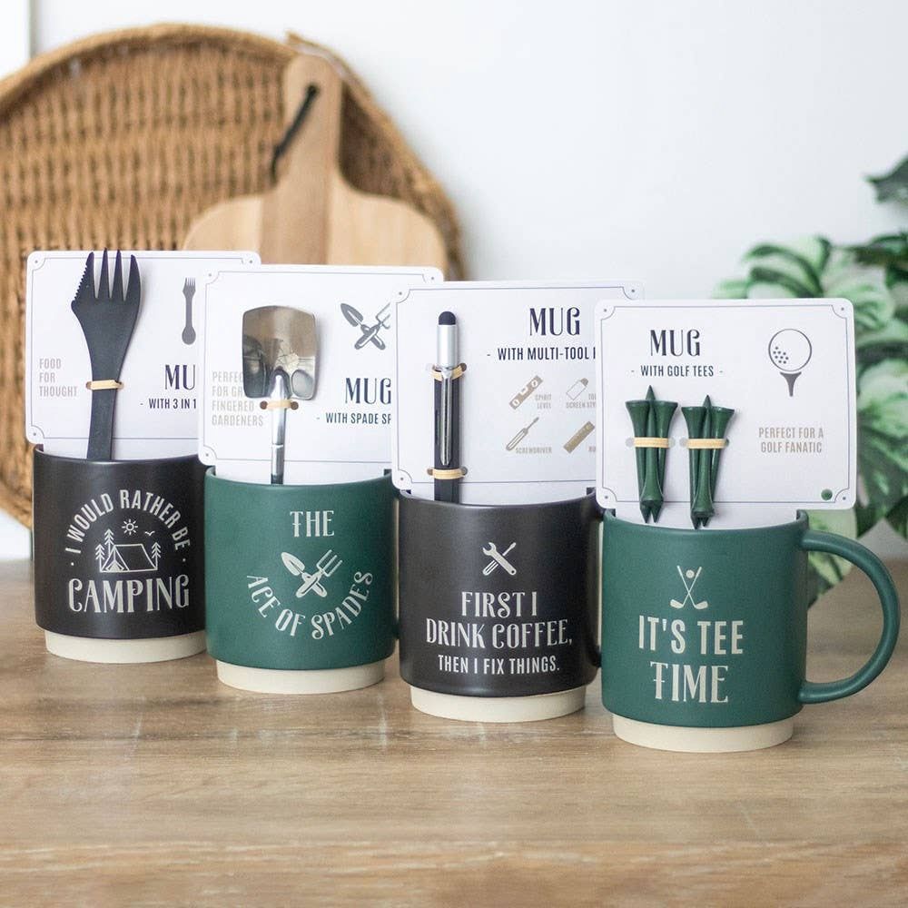 First I Drink Coffee Mug with Multi tool Pen