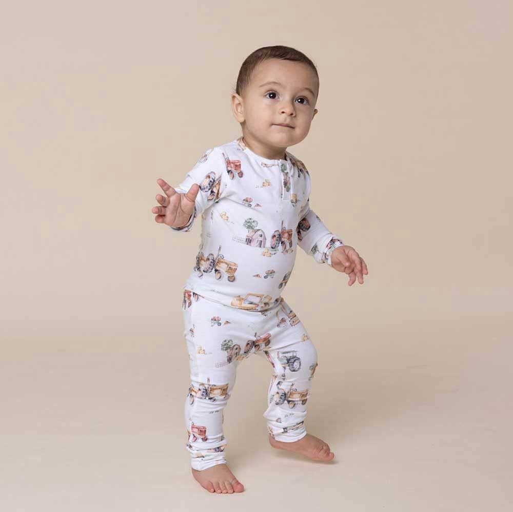 Diggers &amp; Tractors Organic Growsuit
