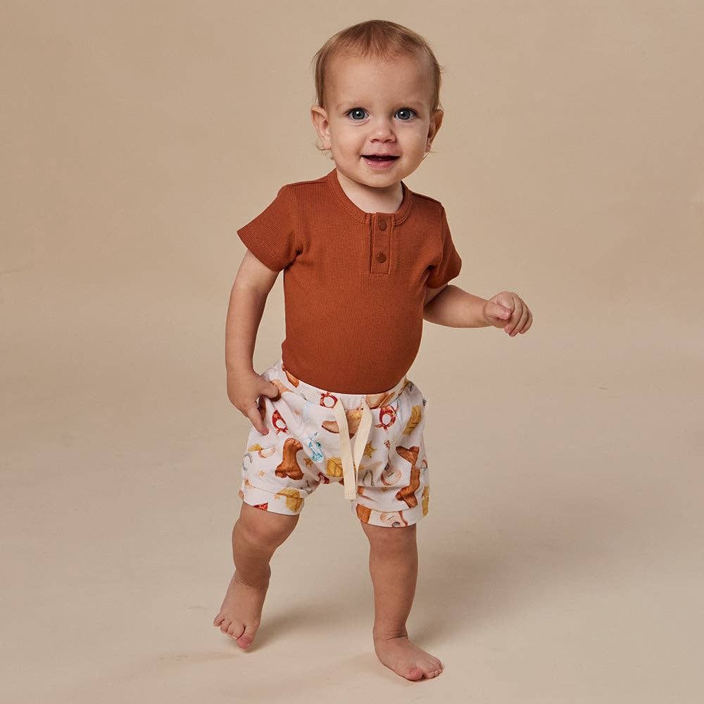 Cowboys Organic Shorts, Size: Size 1