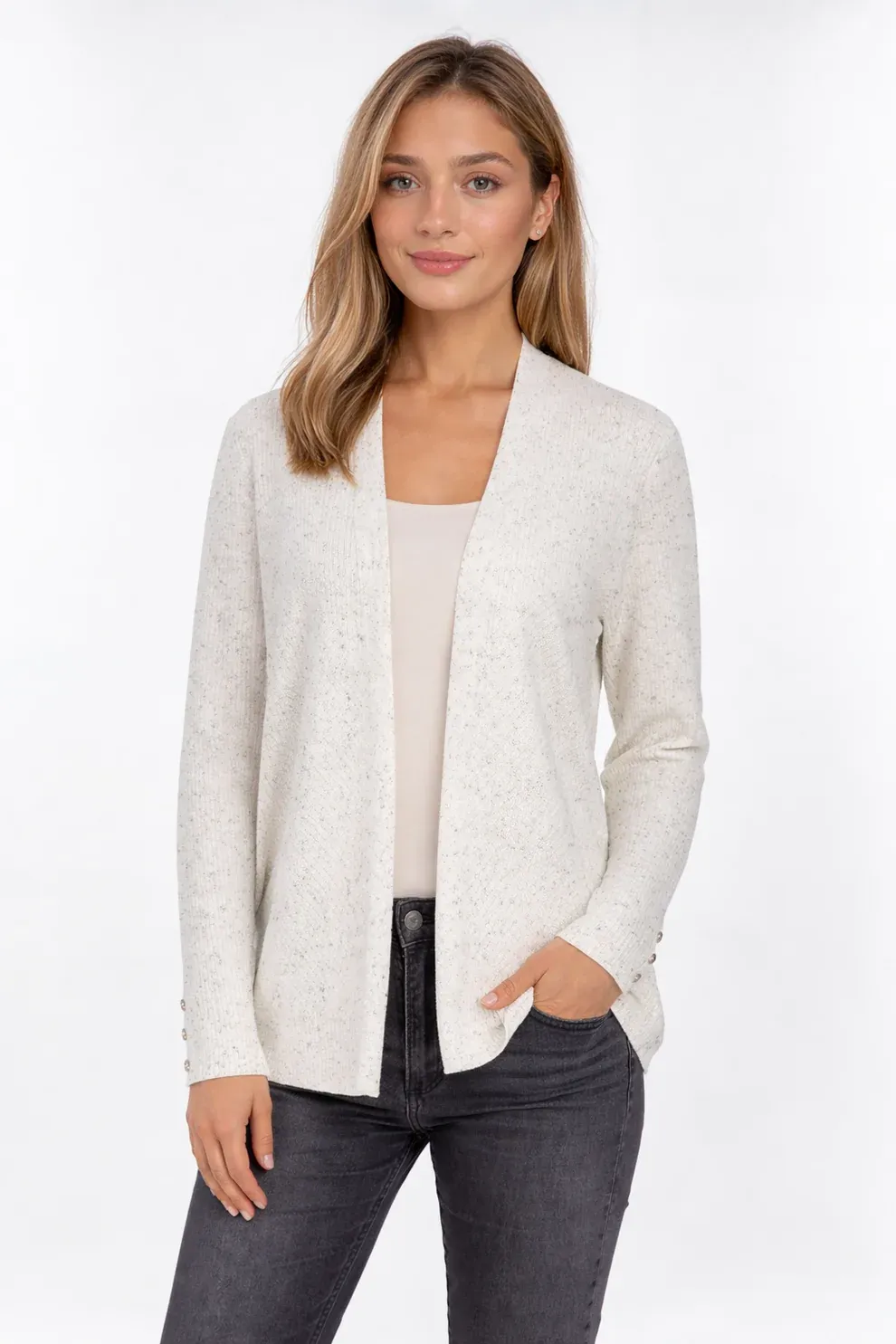 CD-2503  Fleck Cardi