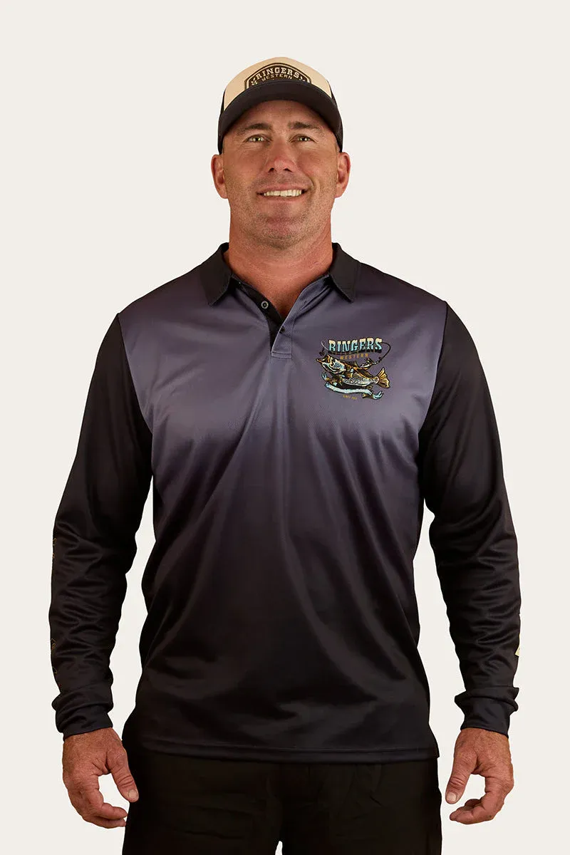 Ringers Buckin Barra Fishing Jersey, Size: Med