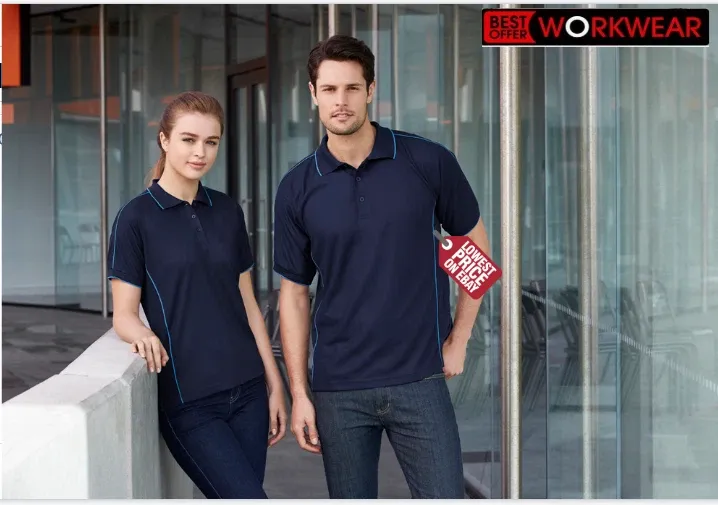 P9925 Polo, Colour: Navy, Size: 14