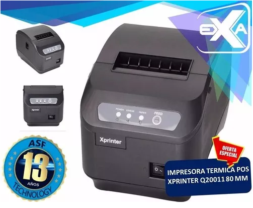 Impresora Térmica Pos Xprinter Q20011-80mm Exa Asftechnology