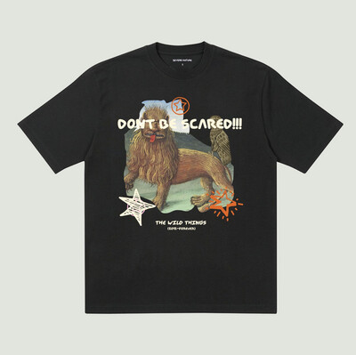 Black “Don’t Be Scared” Tee
