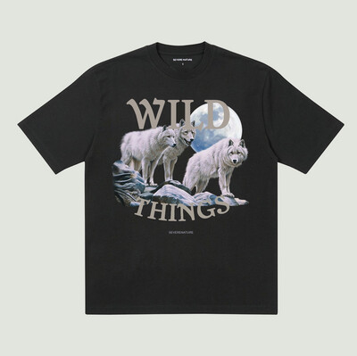 Black “These Wild Things” Tee