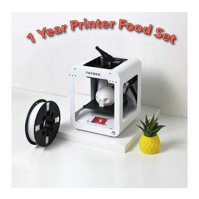 1 YEAR SET - TOYBOX 3D PRINTER (52 FOOD) 1 YEAR SET - TOYBOX 3D PRINTER (52 FOOD)