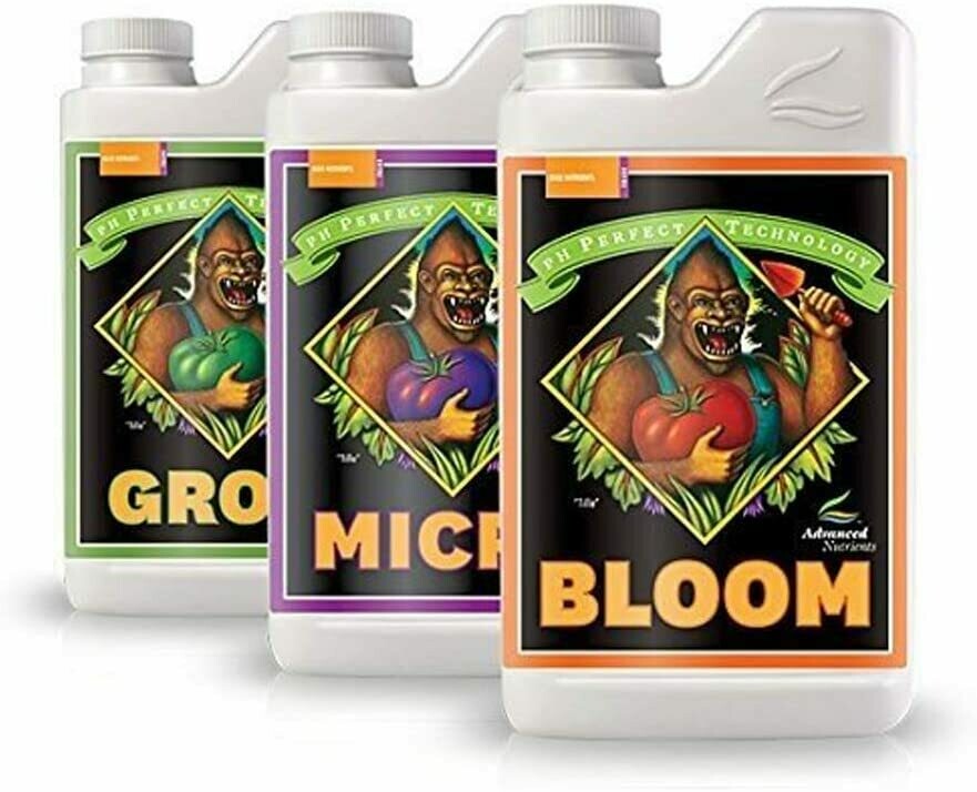 Advanced Nutrients Bloom, Micro &amp; Grow, Pack of 3
