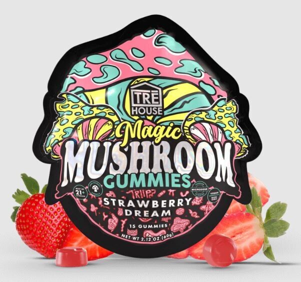 Gummies - Magic Mushroom - Strawberry Dream