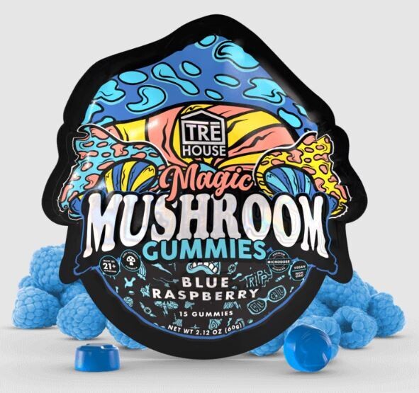 Gummies - Magic Mushroom - Blue Raspberry