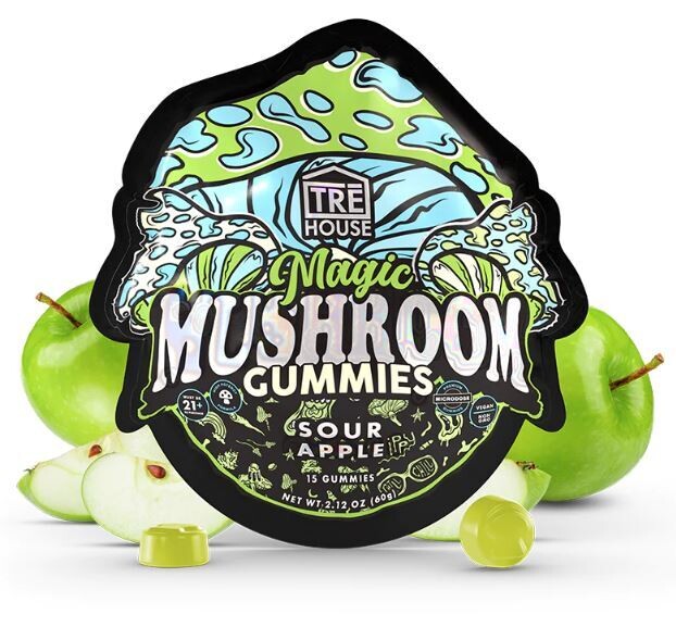 Gummies - Magic Mushroom - Sour Apple
