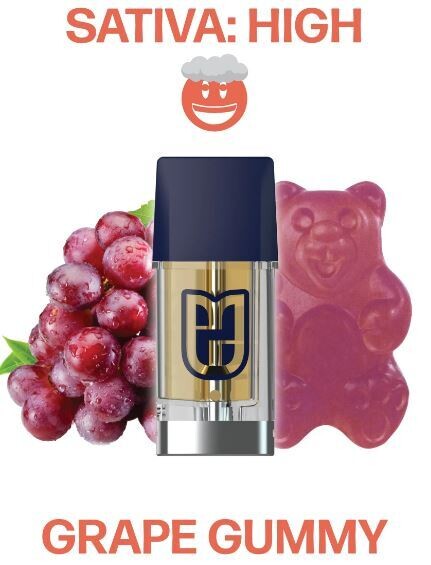 Grape Gummy - SATIVA HIGH: HHCP+ | GRAPE GUMMY 2gram