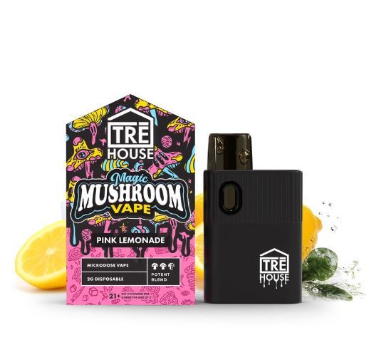 Magic Mushroom Vape - Pink Lemonade - 2 Grams