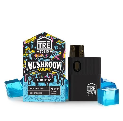 Magic Mushroom Vape - Blue Jello - 2 Grams