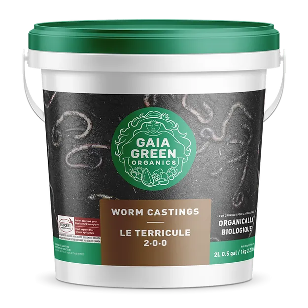GAIA GREEN Worm Castings  2.2lb