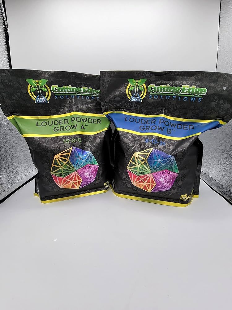 Cutting Edge Solutions Louder Powder Grow A (15-0-0)5lb,B(8-13-31)5lb Set