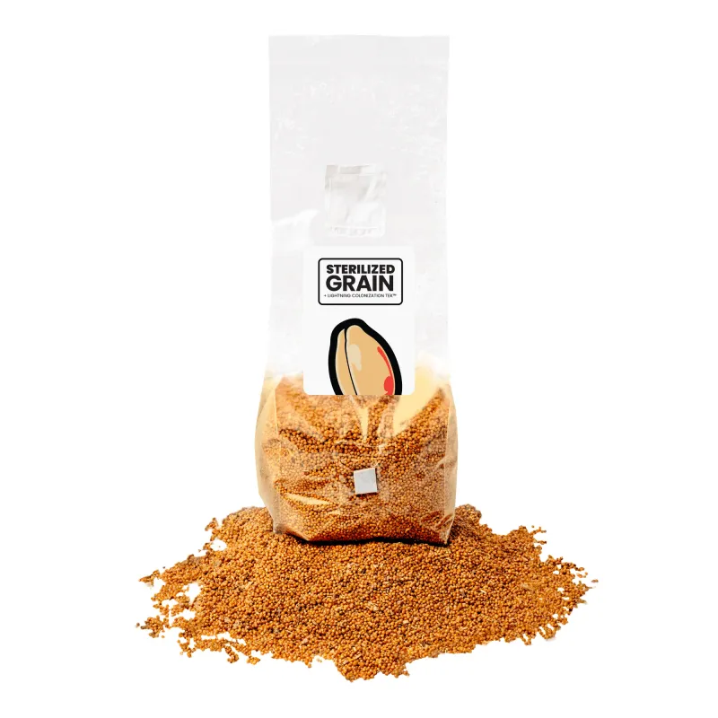 Mushroom Supplies Sterilized Grain for Mushroom Spawn (3lbs)