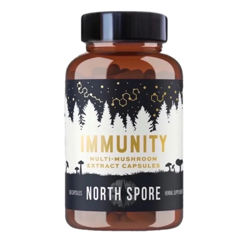 Organic High Potency Multi-Mushroom 60 Capsules &quot;Immunity&quot;