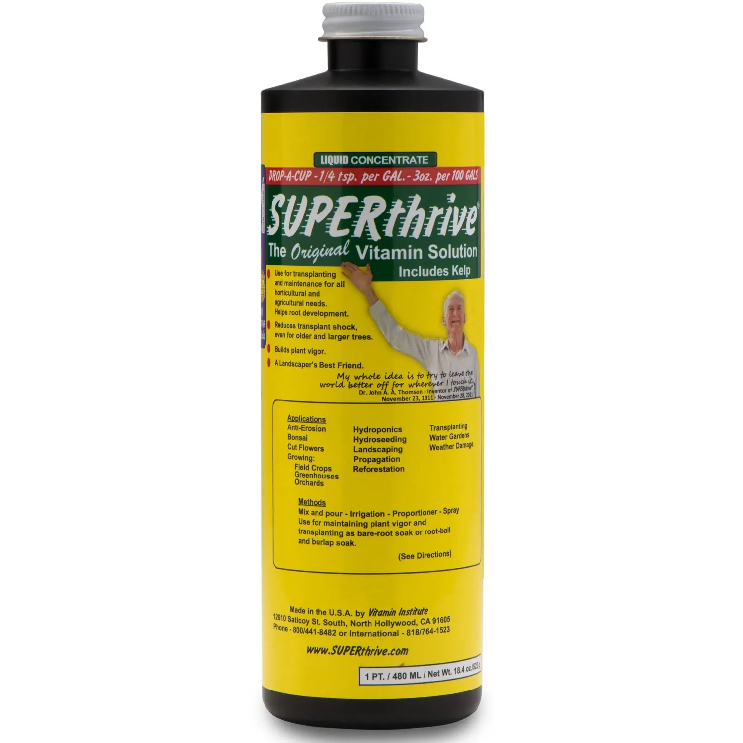 SUPERthrive® Vitamin Solution 0.5-0-0 - 16oz