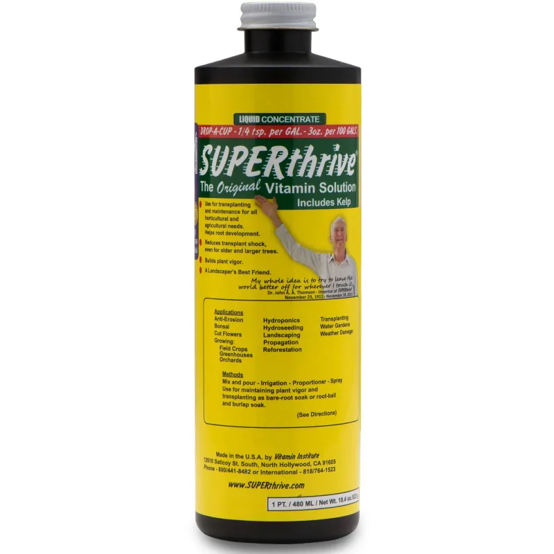 SUPERthrive® Vitamin Solution 0.5-0-0 - 16oz