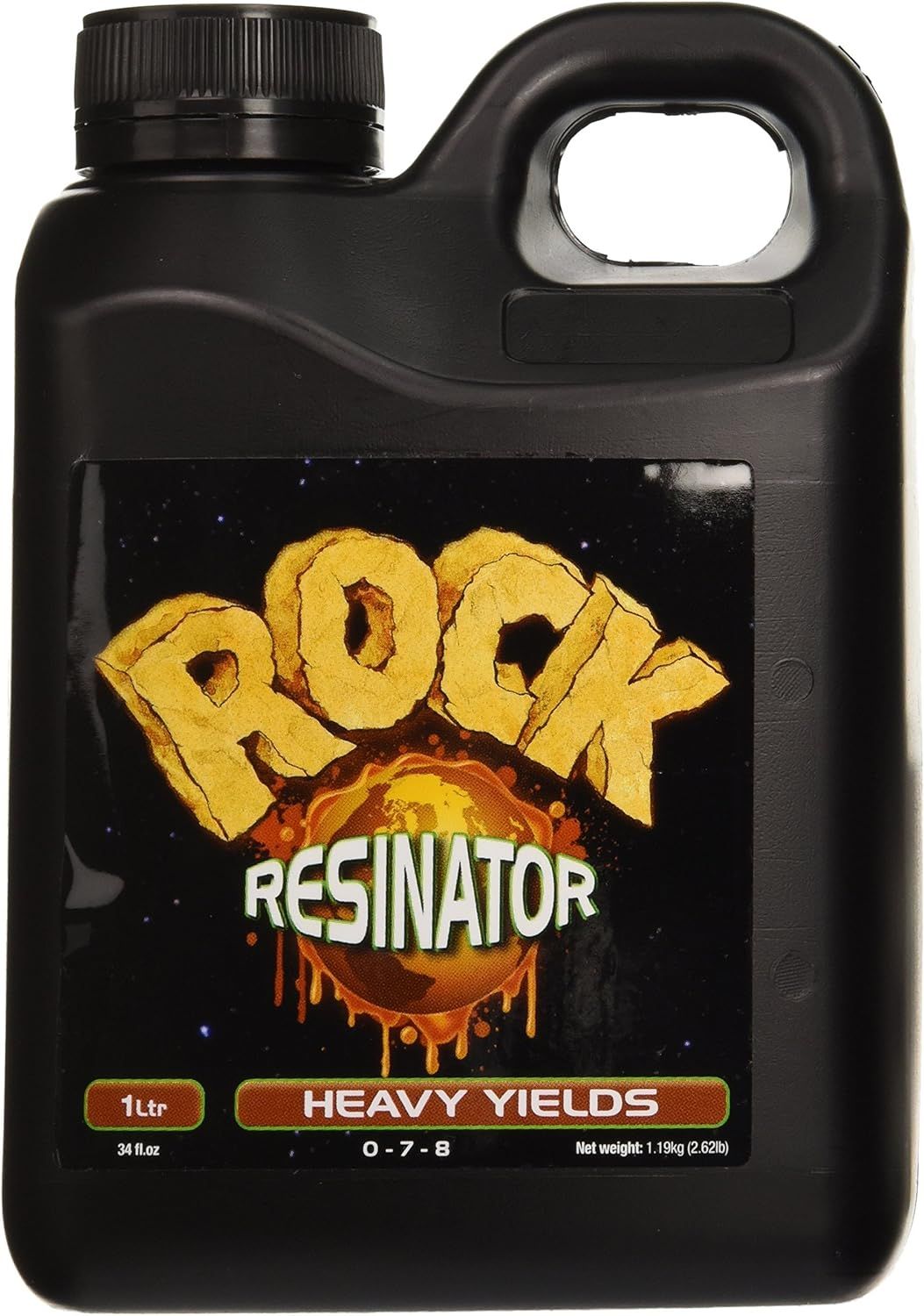 Rock Nutrients Rock Resinator Heavy Yields for Gardening, 1-Liter