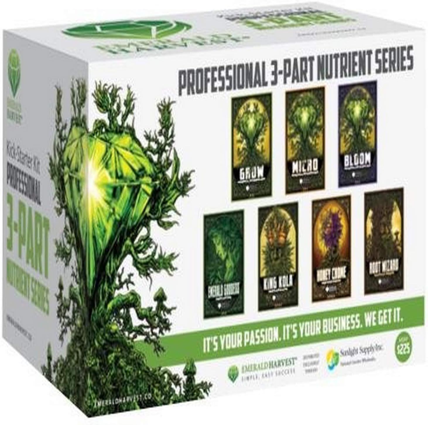 Emerald Harvest Kick-Starter Kit-3 Part Base