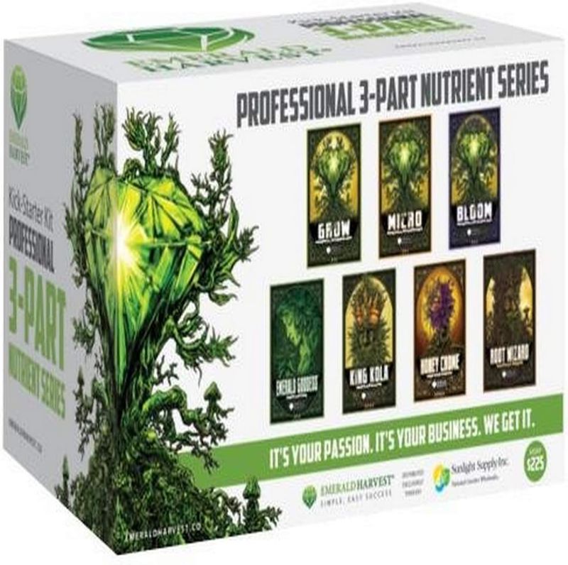 Emerald Harvest Kick-Starter Kit-3 Part Base