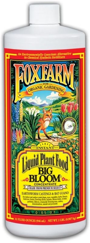 FoxFarm Big Bloom Liquid Concentrate, 1 Quart