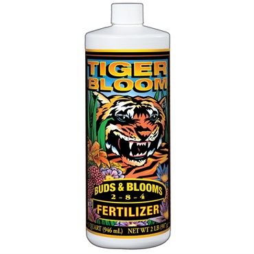 FoxFarm Tiger Bloom Buds &amp; Blooms Fertilizer 2-8-4 - 32oz - Concentrate