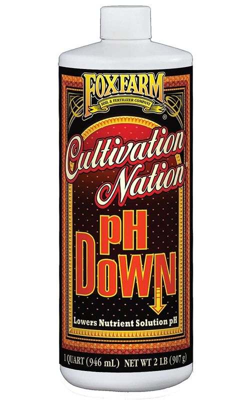 FoxFarm Cultivation Nation pH Up, Down 32oz Set